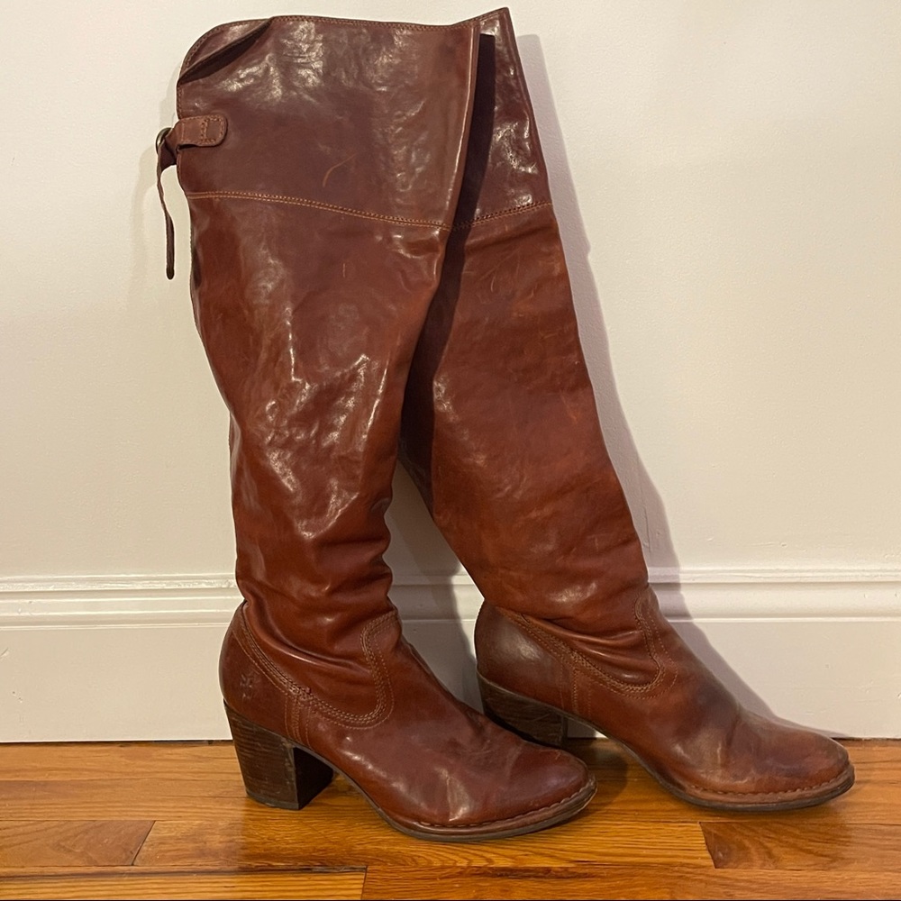 Frye Lucinda Slouch Over-the-Knee Boots - Picture 3 of 16